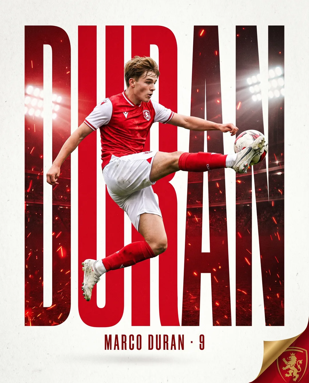 Cartel de fútbol para estampar en camiseta o taza